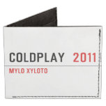 COLDPLAY   Wallet Tyvek® Billfold Wallet