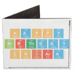 happy
 birthday
 Chiara  Wallet Tyvek® Billfold Wallet