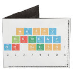 HAPPY
 BIRTHDAY
 DR SEUSS!
 3/2/1904  Wallet Tyvek® Billfold Wallet
