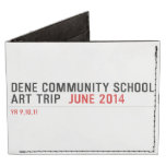 Dene community school art trip   Wallet Tyvek® Billfold Wallet