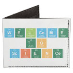 Welcome
 to
 Science  Wallet Tyvek® Billfold Wallet