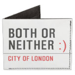 BOTH or NEITHER  Wallet Tyvek® Billfold Wallet