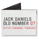 Jack Daniels Old Number  Wallet Tyvek® Billfold Wallet