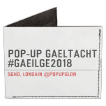 Pop-Up Gaeltacht #Gaeilge2018  Wallet Tyvek® Billfold Wallet