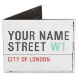 Your Name Street  Wallet Tyvek® Billfold Wallet