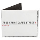 7800 Credit cards street  Wallet Tyvek® Billfold Wallet