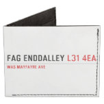 FAG ENdDALLEY  Wallet Tyvek® Billfold Wallet