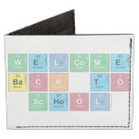 Welcome  back to School   Wallet Tyvek® Billfold Wallet
