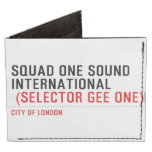 SQUAD ONE SOUND INTERNATIONAL   Wallet Tyvek® Billfold Wallet