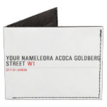 Your Nameleora acoca goldberg Street  Wallet Tyvek® Billfold Wallet