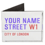 Your Name Street  Wallet Tyvek® Billfold Wallet