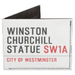 WINSTON CHURCHILL STATUE  Wallet Tyvek® Billfold Wallet