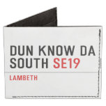 DUN KNOW DA SOUTH  Wallet Tyvek® Billfold Wallet