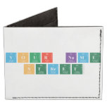 Your Name Street  Wallet Tyvek® Billfold Wallet