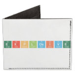 explosive  Wallet Tyvek® Billfold Wallet