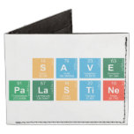 SAVE 
 PALASTINE  Wallet Tyvek® Billfold Wallet