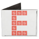 HeHeHe
          He
 HeHeHe
 He
 HeHeHe  Wallet Tyvek® Billfold Wallet