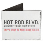 Hot Rod Blvd.  Wallet Tyvek® Billfold Wallet