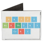 Happy
 Birthday
 Cory  Wallet Tyvek® Billfold Wallet