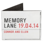 MEMORY LANE  Wallet Tyvek® Billfold Wallet