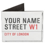 Your Name Street  Wallet Tyvek® Billfold Wallet