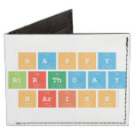Happy
 Birthday
 Harish  Wallet Tyvek® Billfold Wallet