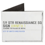 59 STR RENAISSIANCE SQ SIGN  Wallet Tyvek® Billfold Wallet