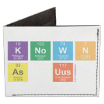 known 
 as UUs  Wallet Tyvek® Billfold Wallet