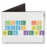 Love Is
 Manis asin
 Asem ketek  Wallet Tyvek® Billfold Wallet