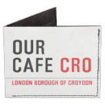 our cafe  Wallet Tyvek® Billfold Wallet