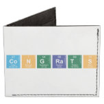 congrats  Wallet Tyvek® Billfold Wallet