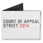 COURT OF APPEAL STREET  Wallet Tyvek® Billfold Wallet
