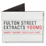 Fulton street Extracts  Wallet Tyvek® Billfold Wallet