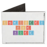 Chemistry
 For
 Kurd  Wallet Tyvek® Billfold Wallet