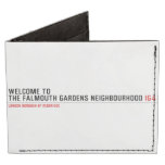 Welcome to  the Falmouth Gardens NEighbourhood  Wallet Tyvek® Billfold Wallet