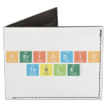 Periodic
 Table  Wallet Tyvek® Billfold Wallet