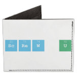 screw u  Wallet Tyvek® Billfold Wallet