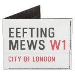 EEFTING MEWS  Wallet Tyvek® Billfold Wallet