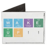 WAKE
 UP!!  Wallet Tyvek® Billfold Wallet