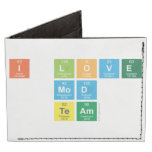 I love
 Mod
 Team  Wallet Tyvek® Billfold Wallet