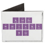 Kates
 Whisky
 B|ar  Wallet Tyvek® Billfold Wallet