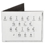 Periodic
 Table
 Writer
 Jason  Wallet Tyvek® Billfold Wallet