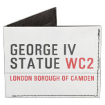 george iv statue  Wallet Tyvek® Billfold Wallet