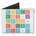 Abcdef
 ghijk
 lmnopq
 rstuv
 wxy&z  Wallet Tyvek® Billfold Wallet