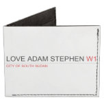 Love adam stephen  Wallet Tyvek® Billfold Wallet
