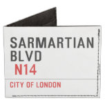 sarmartian blvd   Wallet Tyvek® Billfold Wallet