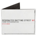 Designated Shitting Street  Wallet Tyvek® Billfold Wallet