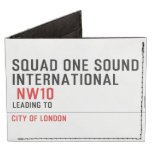 SQUAD ONE SOUND INTERNATIONAL   Wallet Tyvek® Billfold Wallet
