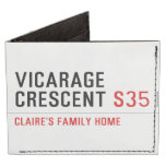 Vicarage Crescent  Wallet Tyvek® Billfold Wallet