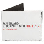 Jan Boland Stockport MDU  Wallet Tyvek® Billfold Wallet